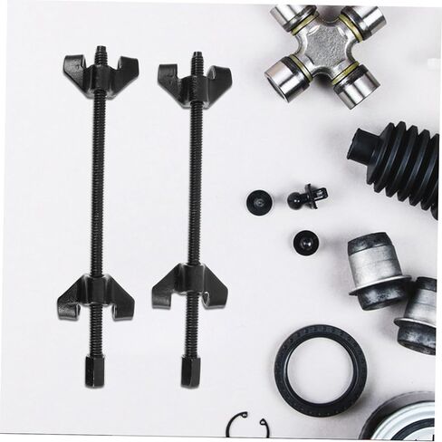 Yardwe Heavy Duty Coil Spring Compressor Tool 2pcs for Automotive Suspension Maintenance with Ergonomic Grip Vehicle Suspension Removal and Repair Equipment in Kuwait