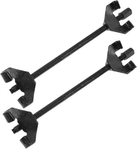 Automotive Coil Spring Compressor Tool 2pcs Vehicle Suspension Strut Compressor Shock Absorber Removal Installer Hand Tools for Car Repair Mechanic in Kuwait
