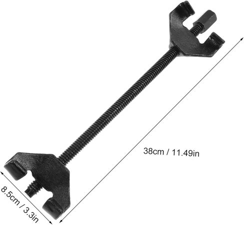 Automotive Coil Spring Compressor Tool 2pcs Vehicle Suspension Strut Compressor Shock Absorber Removal Installer Hand Tools for Car Repair Mechanic in Kuwait