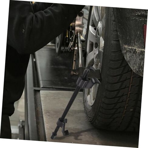 Automotive Coil Spring Compressor Tool 2pcs Vehicle Suspension Strut Compressor Shock Absorber Removal Installer Hand Tools for Car Repair Mechanic in Kuwait