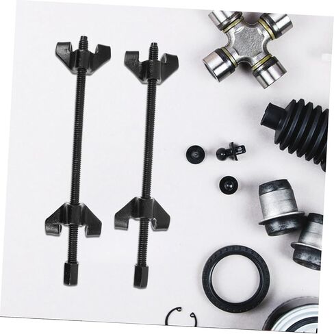 Automotive Coil Spring Compressor Tool 2pcs Vehicle Suspension Strut Compressor Shock Absorber Removal Installer Hand Tools for Car Repair Mechanic in Kuwait