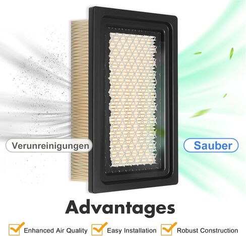 MDEOOSKY 2Pcs AT441536 Cabin Air Filter, Replacement for John Dee-re 312GR, 314G, 316GR, 317G, 318E, 318G, 319E, Replacement for John Dee-re 320E, 320G, 323E in Kuwait