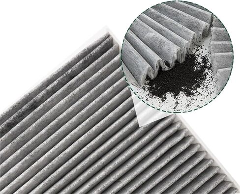 External cabin filter Compatible With A4 B8 Q5 8R A5 8T 8F S5 Outside Filter Compatible With M-acan OEM: 8KD819441 in Kuwait