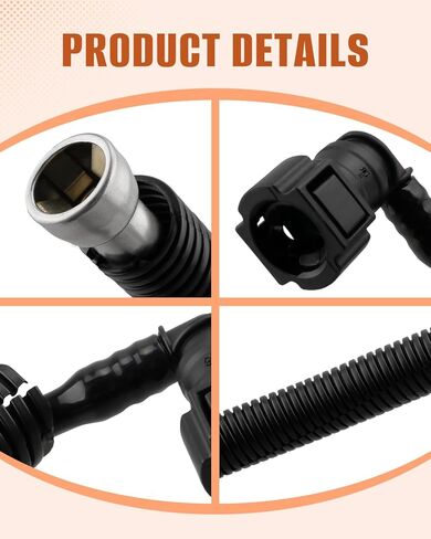 809-009 Fuel Injection Fuel Feed Pipe Line Fit for Ford Focus 2012 2013 2014 2015 2016 2017 2018 Replace ‎GDL755 BV6Z9J280A BV6Z-9J280-A in Kuwait