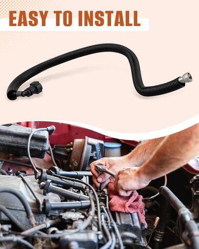 809-009 Fuel Injection Fuel Feed Pipe Line Fit for Ford Focus 2012 2013 2014 2015 2016 2017 2018 Replace ‎GDL755 BV6Z9J280A BV6Z-9J280-A in Kuwait