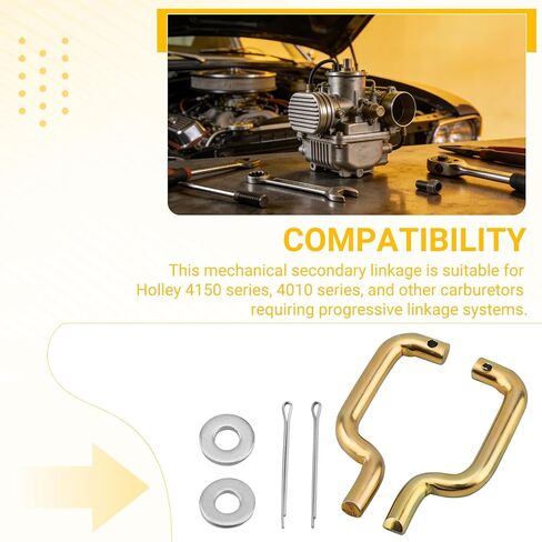 20-54 Throttle Secondary Connecting Rod Fits Holley 4150 and 4160 Series Carburetors,Mechanical Secondary Linkage Connecting Rod（2 pack） in Kuwait