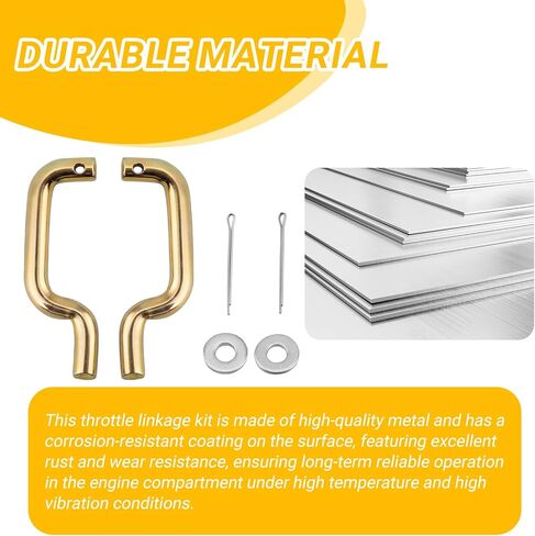 20-54 Throttle Secondary Connecting Rod Fits Holley 4150 and 4160 Series Carburetors,Mechanical Secondary Linkage Connecting Rod（2 pack） in Kuwait