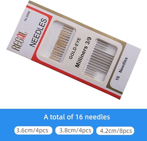 10 Color Sewing Thread Kit, Jean Thread 20s/3 Heavy Duty Strong Thick Spools,Needle and Polyester Threads Small kit, with Needle Threader and Thimble in Kuwait