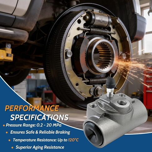 18060090 Rear Driver & Passenger Drum Brake Wheel Cylinder 2-Pc Set Compatible with Select Chevrolet, GMC, Cadillac Models Tahoe, Yukon, Express 2500, Escalade, Savana 3500, Blazer, C1500 Suburban in Kuwait
