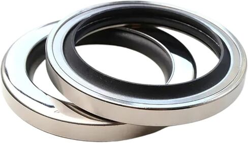 Stainless Steel Oil Seal ID 17-105mm Double Lip High Temperature Resistant Shaft Seal Rotating Shafts For Air Compressor(45x60x7mm) in Kuwait
