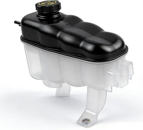 603-973 Engine Coolant Reservoir Tank, Compatible With Chevy Silverado 1500 2500 Tahoe GMC Sierra 1500 Yukon, Front Engine Coolant Recovery Canister with Cap Replacement for 22856231 67100359 in Kuwait
