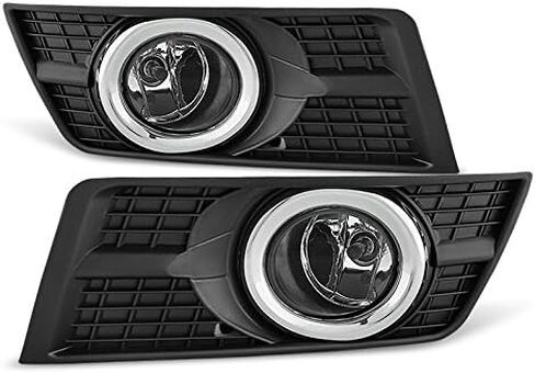 Jdragon Fog Light Compatible for 2010-2016 Cadillac SRX Fog Lights Bumper Lamps with Switch/Harness/Relay/Wiring in Saudi Arabia