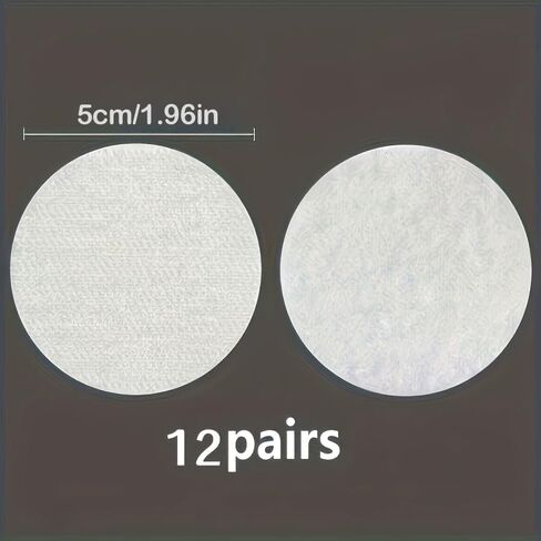 12 Pairs of White Heavy Duty Anti-Slip Grip mats PVC Plastic Material no Residue, Easy to disassemble and Reuse for Home Bedroom Office Gym Hotel Non-Slip Floor Mattress Sofa Furniture Protection in Kuwait