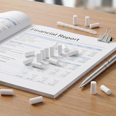 50 PCS Mechanical Pencil Erasers, Erasers for Mechanical Pencilsm, Universal Traceless Replacement, White Soft Eraser for Propelling Pencils, Office, Drafting, Notebook in Kuwait