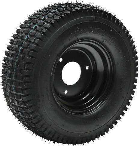 13x5.00-6 ATV Tubeless Tire & Rim Set with 23T Spline Rear Wheel Hubs, 6" Rim, 4-Ply, for Go Kart, ATV, Mini Bike, Lawn Mower, Snowblower – 2 Pack in Kuwait