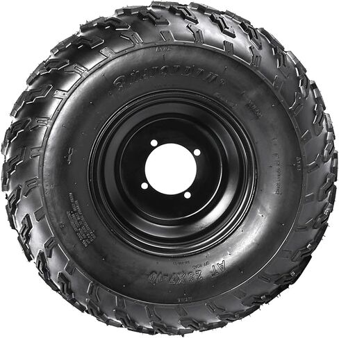 مجموعة إطارات وإطارات ATV 23x7-10، إطار بدون أنبوب 10 بوصة مع أنبوب داخلي، 4PR 24 P.S.I لـ Go Kart، UTV، Quad، عربة الجولف، Dune Buggy، الدراجة البخارية، 200cc 250cc 300cc (الجانب الأيمن) in Kuwait