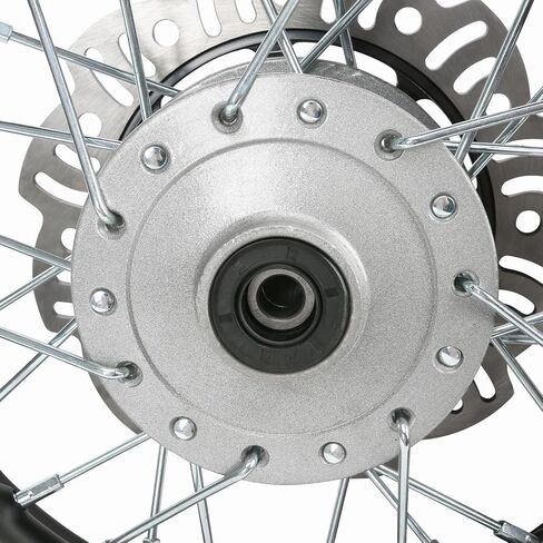 Automotive Replacement 10" Front and Rear Wheel Assembly 2.50-10 and 3.00-10 Tire Set with 420 41T Sprocket for Pit Dirt Bike Propulsion in Kuwait