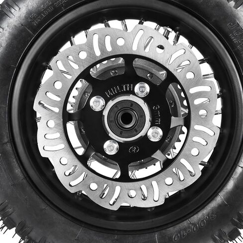 Automotive Replacement 10" Front and Rear Wheel Assembly 2.50-10 and 3.00-10 Tire Set with 420 41T Sprocket for Pit Dirt Bike Propulsion in Kuwait