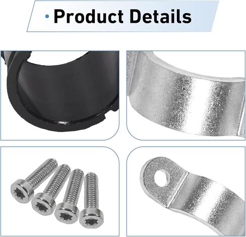 مشابك ناقل الحركة لبطانات أنبوب التحول 905-107 905-110، بديلة لإصلاح ناقل الحركة لعمود التوجيه، متوافقة مع Ford F150 F250 F350 E150 E250 E350 Explorer Excursion Expedition in Kuwait