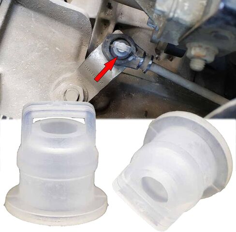 2pcs Transfer Case Cable Shifter Linkage Bushing 68064273AB and 2pcs Transmission Shift Cable Bushing 14055 for Jeep Wrangler JK 2008-2010 in Kuwait