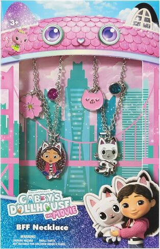 LUV HER Gabby's Dollhouse BFF Necklace Set, Gabby and Pandy Paws Girls Friendship Gift for Ages 3+ in Kuwait