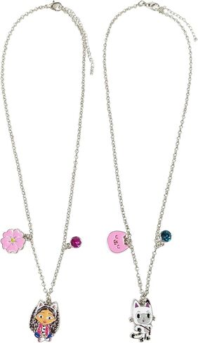 LUV HER Gabby's Dollhouse BFF Necklace Set, Gabby and Pandy Paws Girls Friendship Gift for Ages 3+ in Kuwait