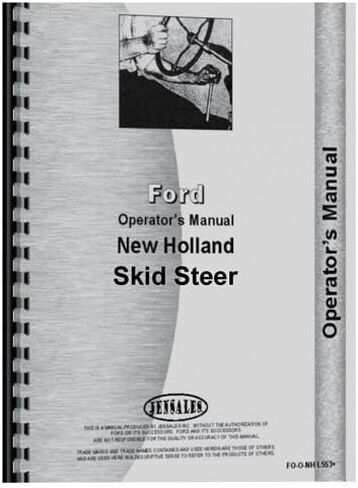 دليل مشغل جميع الولايات يناسب New Holland L553 L554 L555 in Kuwait