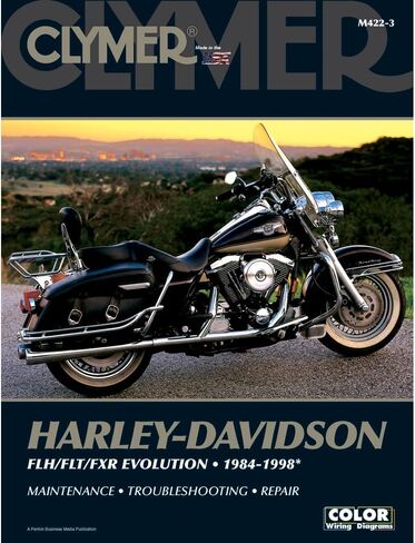 1 - Clymer Harley-Davidson FLH/FLT/FXR Evolution (1984-1998) in Kuwait