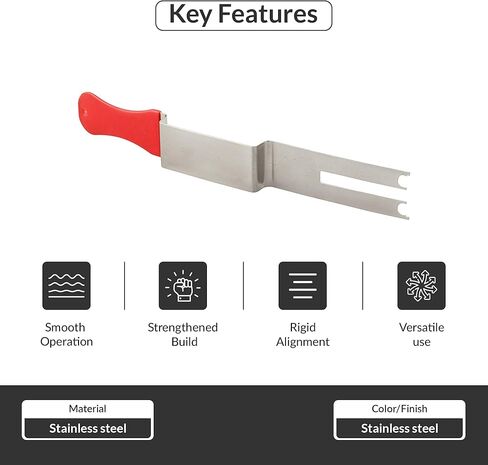 FHC Emergency Access Tool, Stainless Steel Material, Stainless Steel Finish, Universal Door Unlock Design, Rubber Grip Sleeve for Service and Maintenance Applications in Kuwait