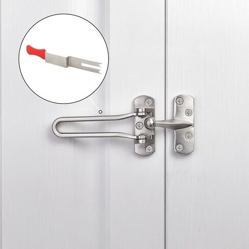 FHC Emergency Access Tool, Stainless Steel Material, Stainless Steel Finish, Universal Door Unlock Design, Rubber Grip Sleeve for Service and Maintenance Applications in Kuwait