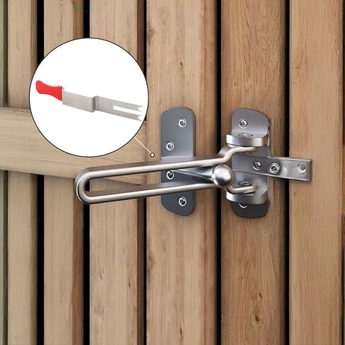 FHC Emergency Access Tool, Stainless Steel Material, Stainless Steel Finish, Universal Door Unlock Design, Rubber Grip Sleeve for Service and Maintenance Applications in Kuwait