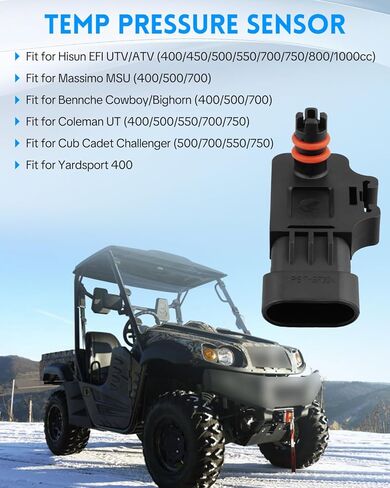 مستشعر ضغط درجة الحرارة MAF يناسب كولمان UT400 UT500 UT550 UT700 UT750 Hisun EFI UTV 400 450 500 550 700 750 800 1000 Massimo MSU400 500 700، استبدال 15361-F68-0000 28086011 in Kuwait