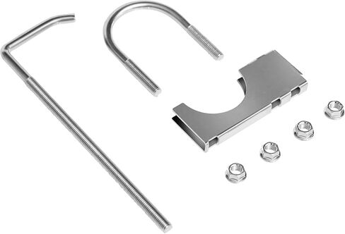 2.5" Universal Exhaust Clamp with Hanger, Rear Muffler Hanger Exhaust Hangers Exhaust System Hanger for Car Truck 2.5" Exhaust Pipe (2 PCS) in Kuwait