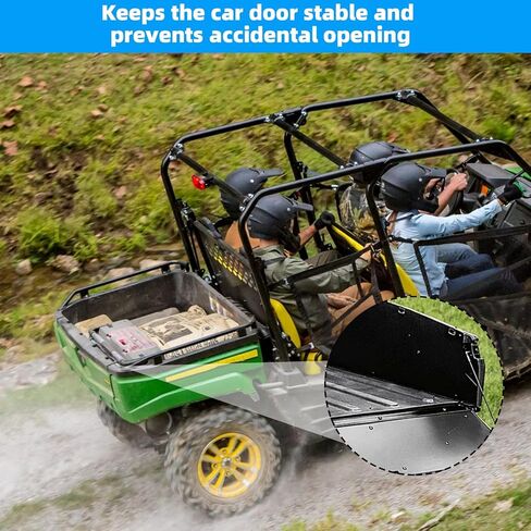 كابل الباب الخلفي M159508، قطعتان، استبدال كابل دعم صندوق الشحن 15 بوصة، متوافق مع John Deere Gator HPX615E XUV625i XUV825E XUV835M XUV855M in Kuwait