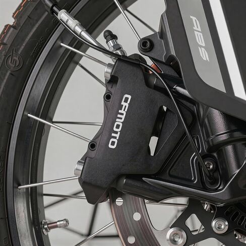 واقي حماية فرجار الفرامل الأمامي يناسب CFMOTO Ibex 450، واقي قرص الفرامل من سبائك الألومنيوم، غطاء فرجار خفيف الوزن ومقاوم للصدأ، سهل التركيب، ملحقات CFMOTO Ibex 450 450MT in Kuwait