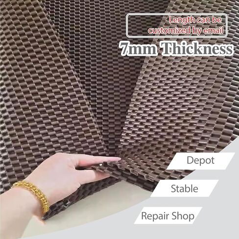 Non-Slip Rubber Commercial Mats for Mechanics, Heavy-Duty Automotive Floor Matting, SUV Shed Protector, Durable Gray Mat (60x70cm / 23.6x27.5in) in Kuwait