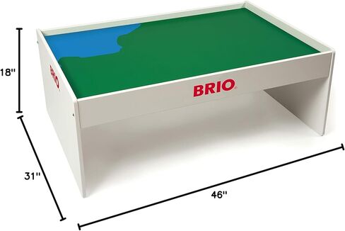 BRIO World 33099 - طاولة لعب - طاولة مجموعة قطار خشبي للأطفال من سن 3 سنوات فما فوق in Kuwait