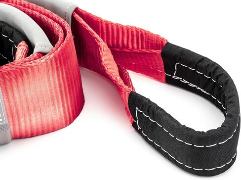 RES-Q Tree Saver Strap 4" x 8 Ft with 40,000 lb Breaking Strength - Nylon Recovery Tree Strap with Padded Sleeve Protector and Utility Cinch Straps in Kuwait