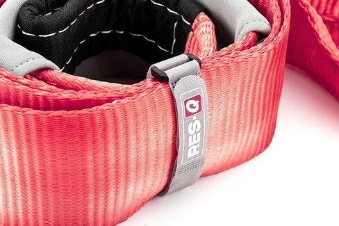 RES-Q Tree Saver Strap 4" x 8 Ft with 40,000 lb Breaking Strength - Nylon Recovery Tree Strap with Padded Sleeve Protector and Utility Cinch Straps in Kuwait