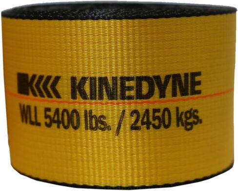 منتجات Mytee قطعة واحدة من شريط الونش المختلط، كروم، 10 قطع Kinedyne مقاس 4 بوصة × 30 بوصة مع خطاف مسطح - ذهبي in Kuwait