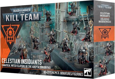 Games Workshop (طلب مسبق في مايو 2026) Warhammer 40k Kill Team Celestian Insidiants (Adepta Sororitas) in Kuwait