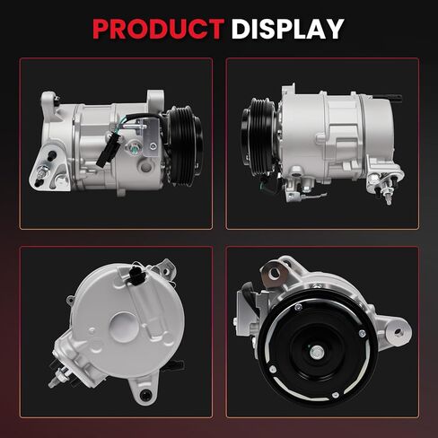 AC Compressor with Clutch for Chevy Silverado 1500 2014-2019, for Chevy Suburban Tahoe & G-M-C Yukon XL 2015-2020, for G-M-C Sierra 1500 2014-2019 in Kuwait