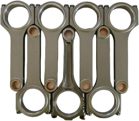 Applicable To VR6 Forged Connecting Rod Set Compatible For 6 Cylinder VW R32 A3 S3 RS3 2.8L 2.9L 3.2L Engine PerCompatible Formance Upgrade in Kuwait