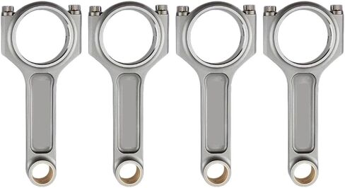 EN24 I-Beam Connecting Rods Compatible For Audi VW EA888 2.0L TSI Gen 3 Engine ARP 5.669" in Kuwait