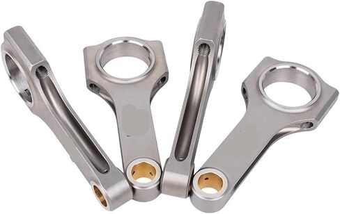 4E 4EFTE 4EFE 4EF-TE 4340 Forged H-Beam Connecting Rods Compatible For Toyota Tercel Corolla Paseo Cynos(With ARP 2000 bolts) in Kuwait