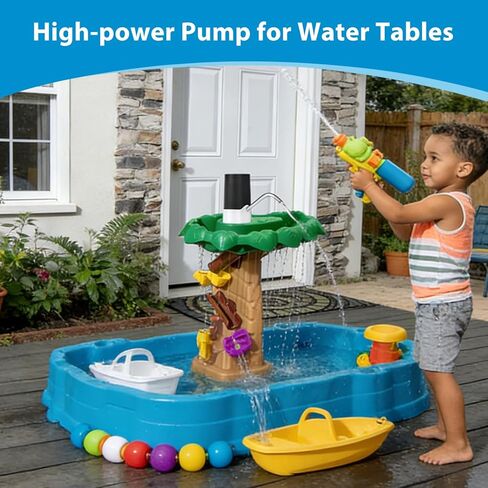 Water Table Pump - water pump for water table 3 Hours of Non-Stop Fun for Kids Fun Summer Outdoor Water Play Table Accessories in Kuwait