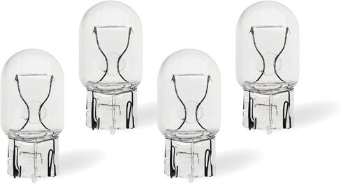 7443 Bulbs 4 Pack Clear Automotive Replacement for Brake Stop Tail Turn Signal Lights 12V 21/5W Dual Filament T20 Standard Wedge Base Miniature Lamps in Kuwait