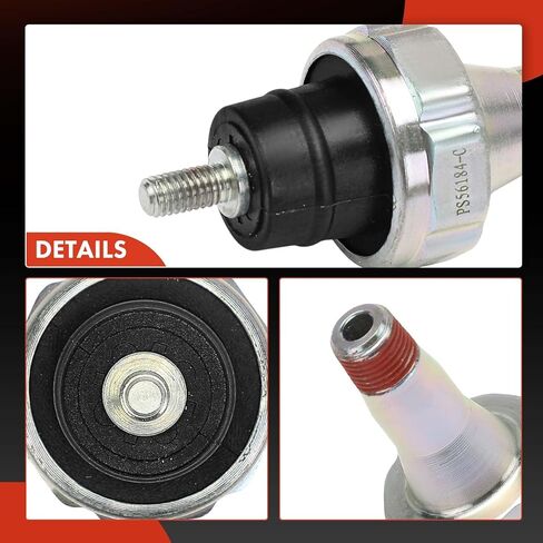 A-Premium Oil Pressure Switch [1 Pin] Compatible with Harley Touring, Softail, Dyna & FXR Big Twin Evolution Engine 1984-1999, Except Models with Electronic Pressure Gauge in Kuwait