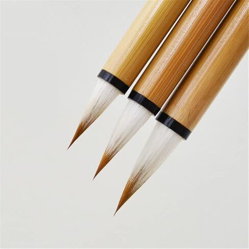 Chinese Calligraphy Brush Pen Set Weasel Woolen Multiple Hairs Brush Script Calligraphy Painting Brush in Kuwait
