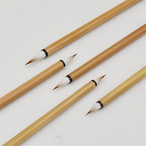 Chinese Calligraphy Brush Pen Set Weasel Woolen Multiple Hairs Brush Script Calligraphy Painting Brush in Kuwait